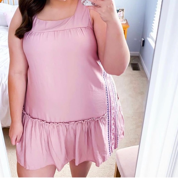 NWT Lauren James Bloom Floral Swing Dress Size M - Picture 2 of 9